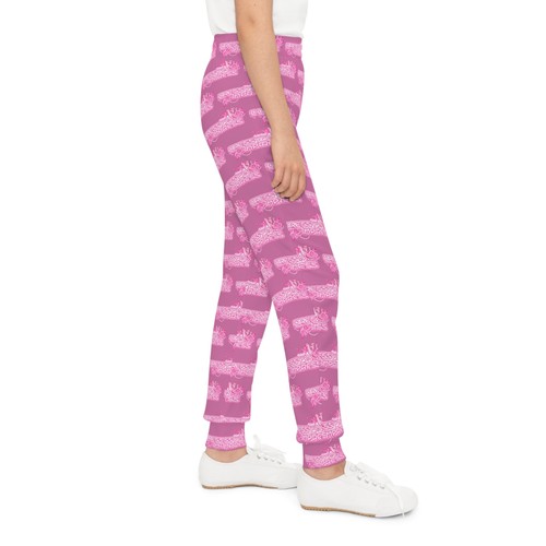 DTI Pink YOUTH Joggers, Comfy Kids Pants, Dress To Impress Pajamas - Picture 8 of 46