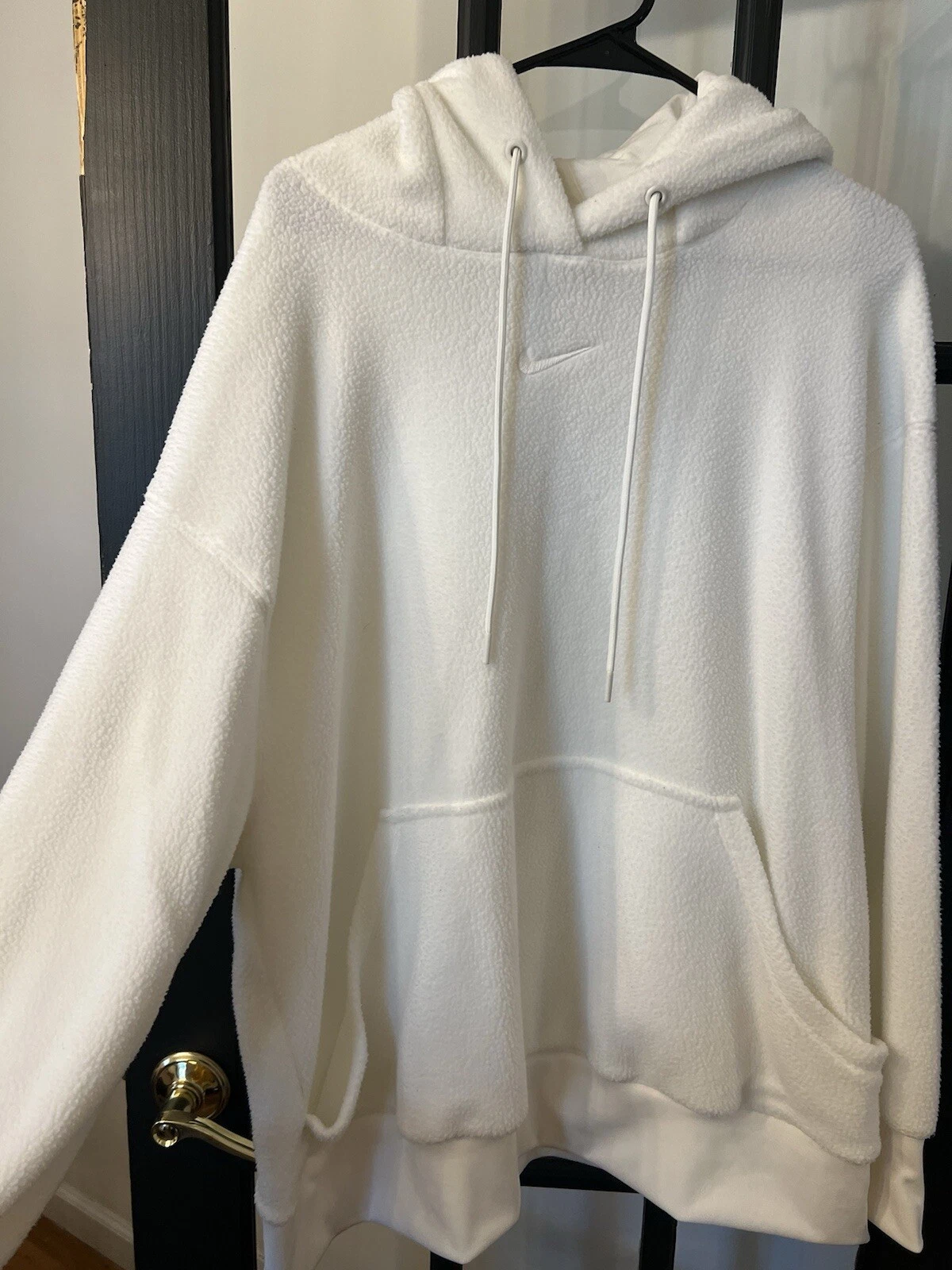Nike Sportswear Essentials Plush Oversized Hoodie Women’s Plus 1X DX6420-133