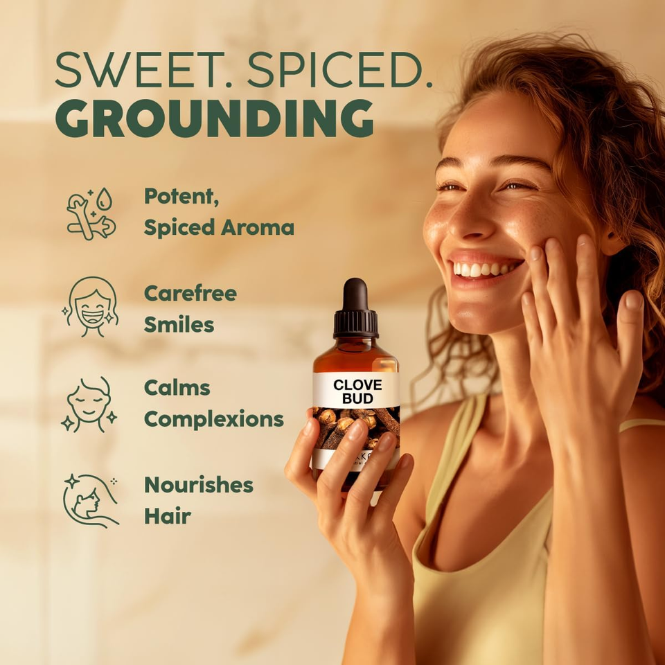 Kukka Clove Oil for Oral Care, Teeth & Gums Cloves Oil Natural Clove