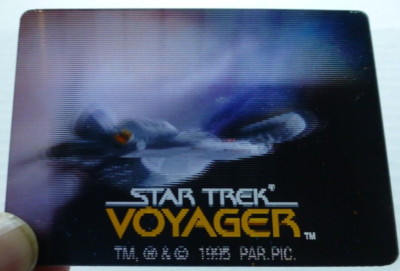 TCS 1295  Star Trek Voyager Series 1 Sky Motion Card