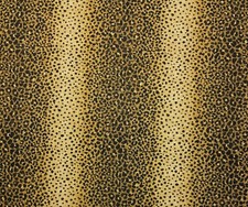 P KAUFMANN NALA SAFFRON BLACK LEOPARD ANIMAL PRINT MULTIUSE FABRIC BY YARD 54"W