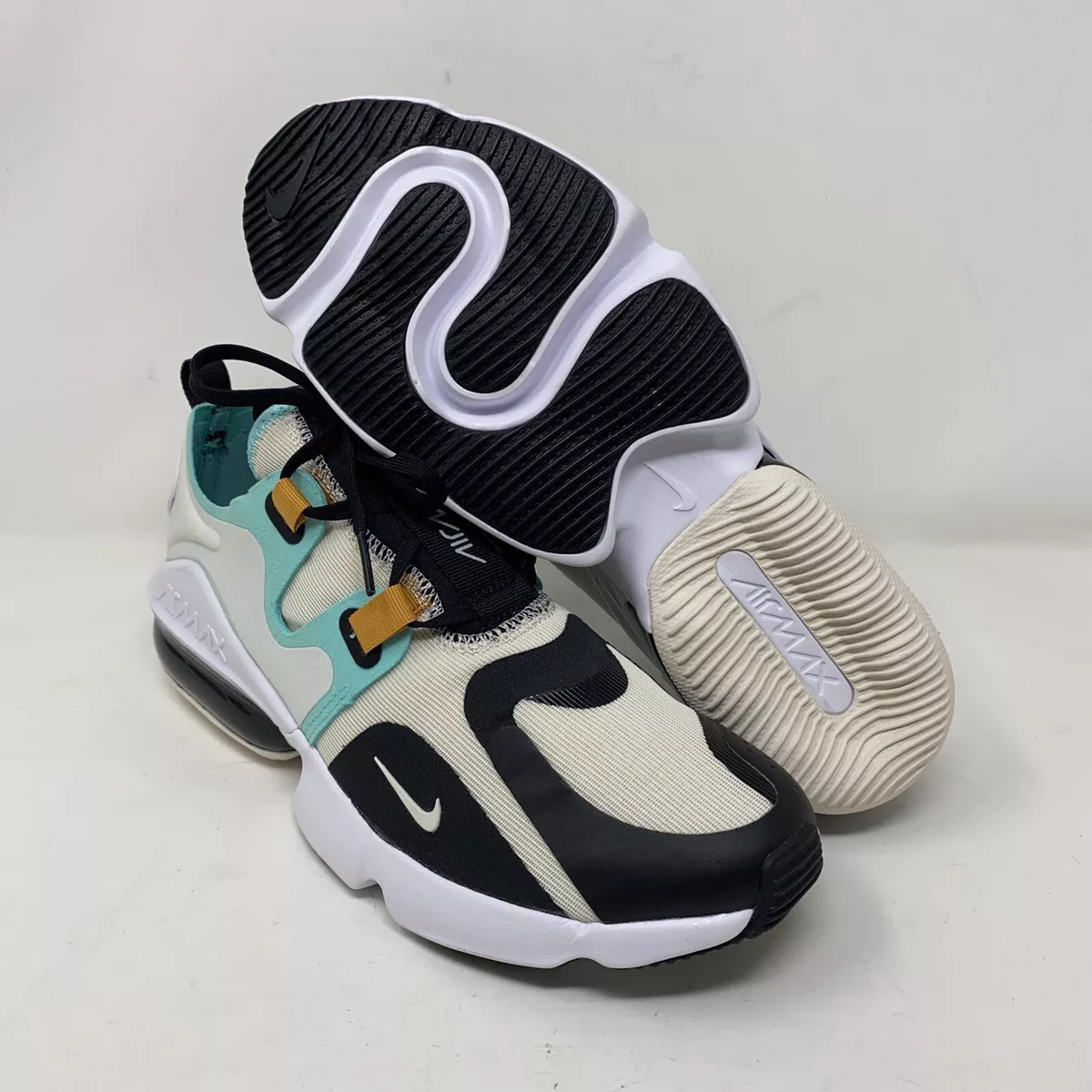 Repellent Deter visa Nike Air Max Infinity Summit Running Shoes White Black Teal BQ4284-002 Sz 10.5 | eBay Repellent Deter visa Nike Air Max Infinity Summit Running Shoes White Black Teal BQ4284-002 Sz 10.5 | eBay