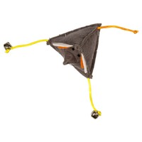 Duvo+ Katzenspielzeug Filzmaus Grau Mit Glocken & Katzenminze 17Cm