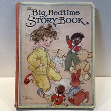 The Big Bedtime Story Book Illustrated by Mary Brooks Vintage Children’s Book