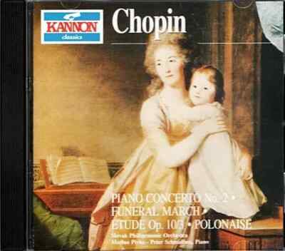Chopin: Piano Concerto No 2, Funeral March ~ Slovak Philharmonic ~ CD ~ Like New