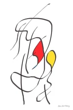 Untitled 83, 12"x16", Fine Art Museum Quality Print of original painting