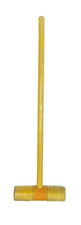Orange Croquet Mallet Wood Rademaker USA Vintage