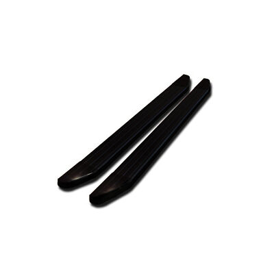 Black Horse PEERLESS Running Boards Black fit 2019-2024 Chevrolet Silverado 1500
