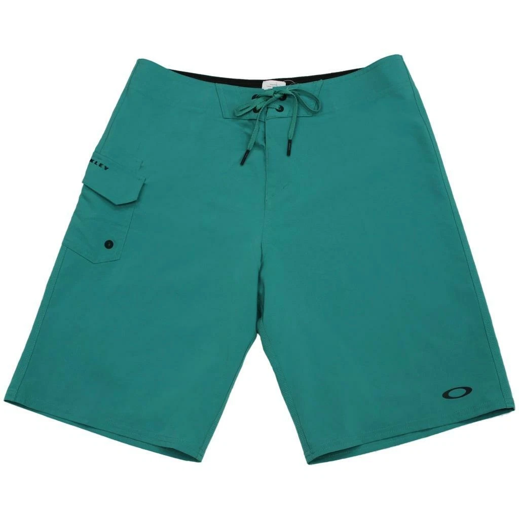 Oakley Kana 21 Boardshort Mens Size 34 L Ocean Green Casual Beach Swim Shorts