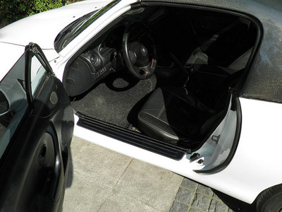 For Mazda MX5 MX-5 Miata NB MK2 Carbon Fiber Door Step Sill Panel Trim Addon Kit