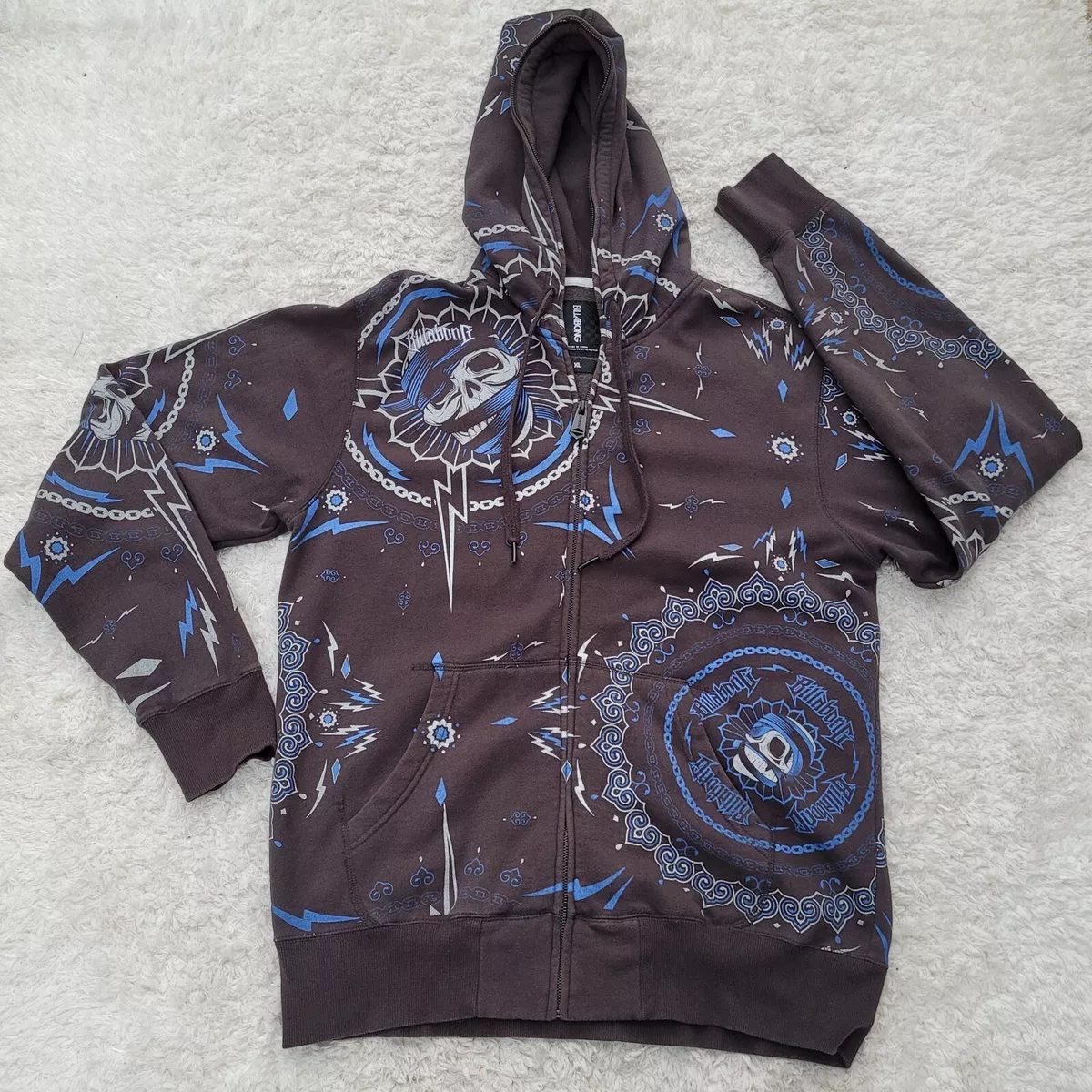 Billabong fleece hotsell lined hoodie