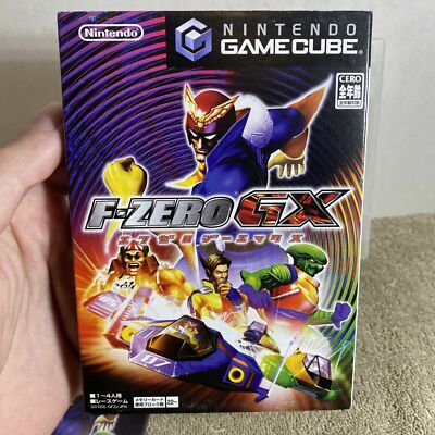 F-Zero GX Nintendo GameCube Complete CIB Japan ''NM''