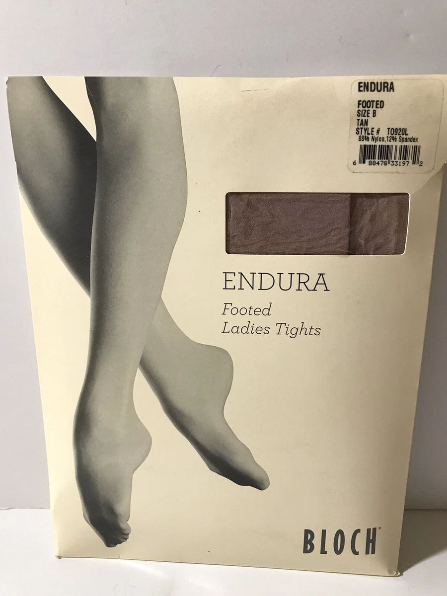 Bloch endura footed tights cheap