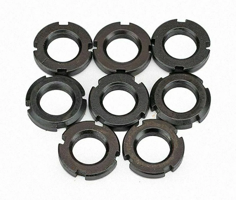 M10 - M27 Feingewinde Rund Kontermutter Nutmutter Sicherungsmutter Sicherungsmutter wählbar - Bild 4 von 4