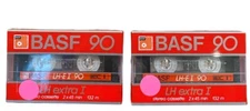 BASF 90 LH Extra I Stereo Audio Cassette Tape 90 minute LH-E I NEW Sealed