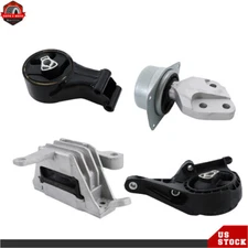 For 2013-2015 Chevrolet Malibu 2.5L Auto 4× Motor Mount & Transmission Mount Set