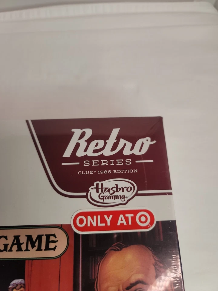 Hasbro Retro Series Clue Classic Detective Board Game 1986 Edition NEW  - Image 3 of 4