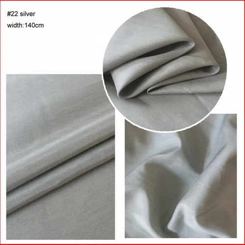 Solid Color Silk / Cotton 55'' By Yards Natural Silk Cotton Fabric Scarf Lining - Picture 43 of 45
