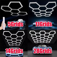 5/11/14/28 Grid Hexagon Lights Garage System ...