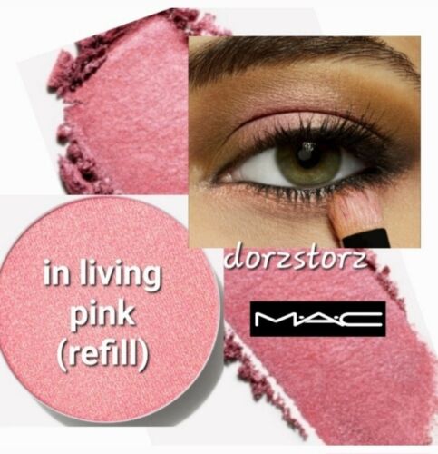 MAC Cosmetics Eye Shadow Palette REFILL *IN LIVING PINK* / .05 oz / New in box - Picture 1 of 6