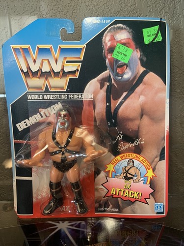 WWF Hasbro Series 1 Demolition Ax WWE Titan Sports...