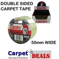 Carpet Tape 10 metre roll x 50mm Heavy Duty Double Sided
