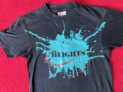 Medium 38-40 Rare Vintage 1992 The Heights TV Promo Band Single Stitch T-Shirt
