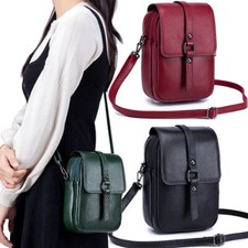 100 Genuine Leather Women's Mini Messenger Shoulder Bag Vintage Crossbody Bag
