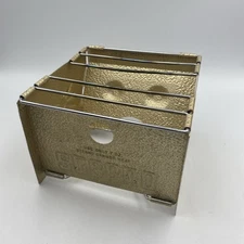 VTG 1970's Sterno Stove Camping Folding Cooking Stove w/ Box No Fuel