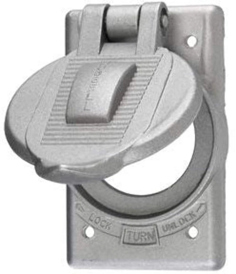 Hubbell HBL20405 - Industrial Device Cover 600V Steel Construction