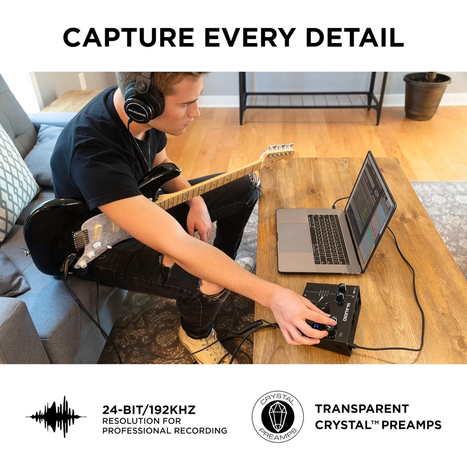 , 2 AIR 192x4 Audio Interface with USB C for Recording, Podcasting, Streaming... - Image 2 of 4