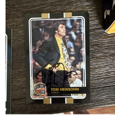 Basketball Hall of Fame Autographed Tom Heinsohn Jo Jo White Celtics Card Lot