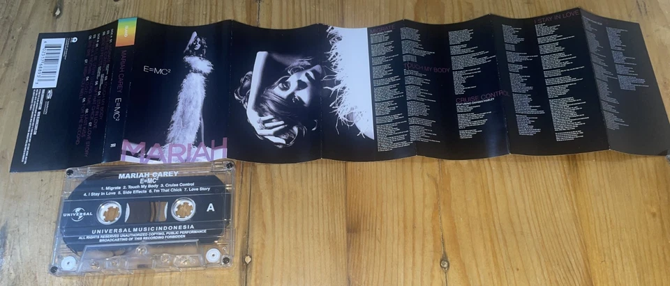 MARIAH CAREY E=MC Cassette Tape - Image 3 of 3