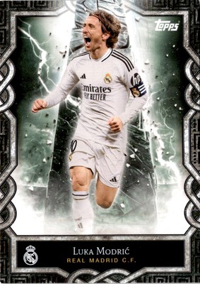 2024-25 Topps Real Madrid Fan Set #MO-5 Luka Modrić Monolith Real Madrid CF