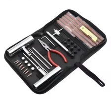 46 PC Tire Kit DIY Tire Repair Plug Car Flat Repair Truck Motorcycle Home Patch
