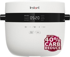 Instant Pot Electric Rice Cooker & Steamer, 5L (20 Cup) - Dishwasher-Safe Pots