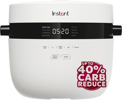 Instant Pot Elektrischer Reiskocher & Dampfgarer, 5L (20 Tassen) - Spülmaschinenfeste Töpfe