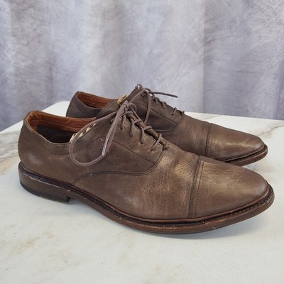 Frye Cap Toe Oxfords Men's Size 10.5 D Brown Leather