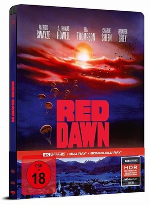 ''RED DAWN - DIE ROTE FLUT'' - Action Klassiker - ltd 4K UHD + Blu-ray STEELBOOK