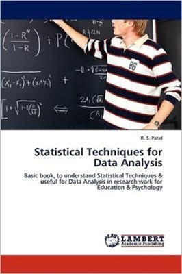 Patel - Statistical Techniques for Data Analysis - New paperback or so - X555z