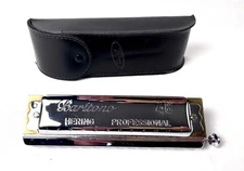 Hering Baritono 48 Harmonica with custom Hering Case!