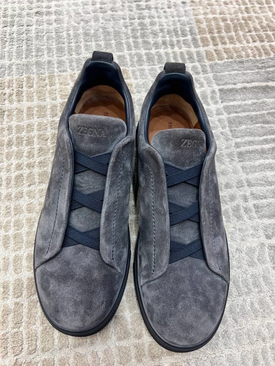 Preços baixos em Tênis Casual Cinza para homens Ermenegildo Zegna