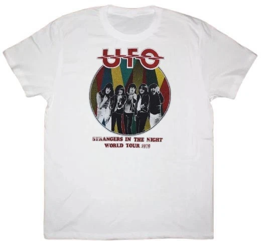 1979 World Tour UFO Band Graphic T-Shirt Unisex