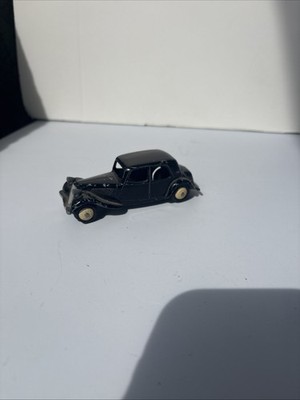 Vintage Dinky Toys Citroen 11BL Traction Avant 24N Made in France Rare Black
