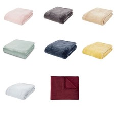 Image of Catherine Lansfield Raschel Velvet Throw