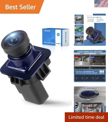 170-Degree Wide-Angle Backup Camera for Ford F150, Mustang & Lincoln Models