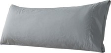 Body Pillow Cover Cotton Fabric, Long Pillowcase Breathable  Skin-Friendly,