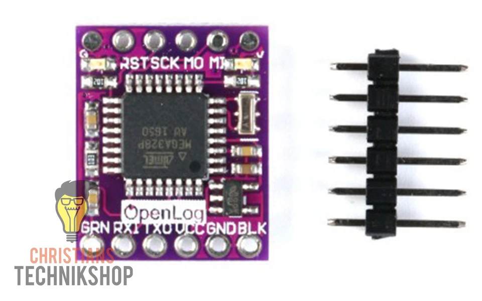 CHRISTIANS TECHNIKSHOP GY-Openlog microSD Datenlogger | Cleanflight Naze32 F3 Blackbox