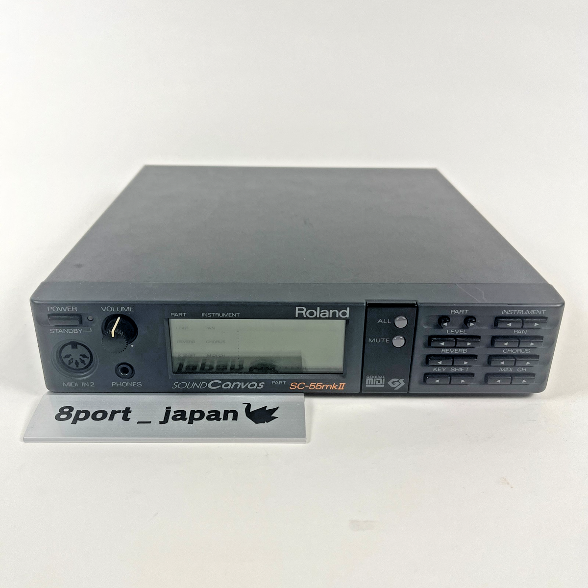 【しん】Roland SOUNDCanvas SC-55mk2 Roland SC-55 MK2 Sound Canvas MIDI Sound Module Tested