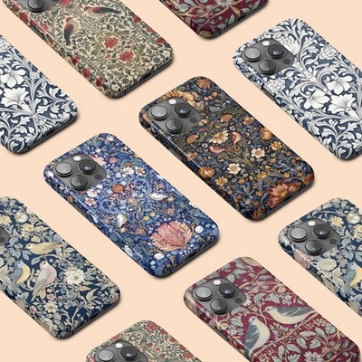 Personalisierte Handyhülle für iPhone 17 16 15 14 13 12 11 Pro Max William Morris